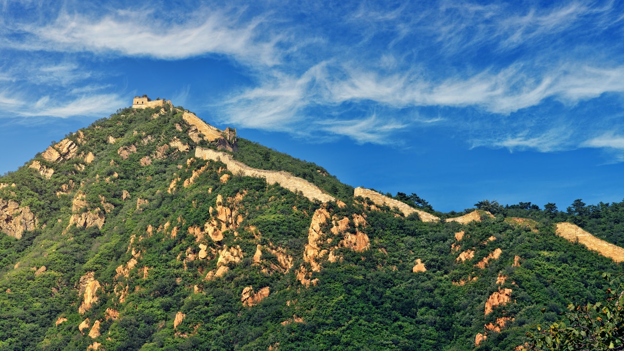 The Great Wall of China in 4k
