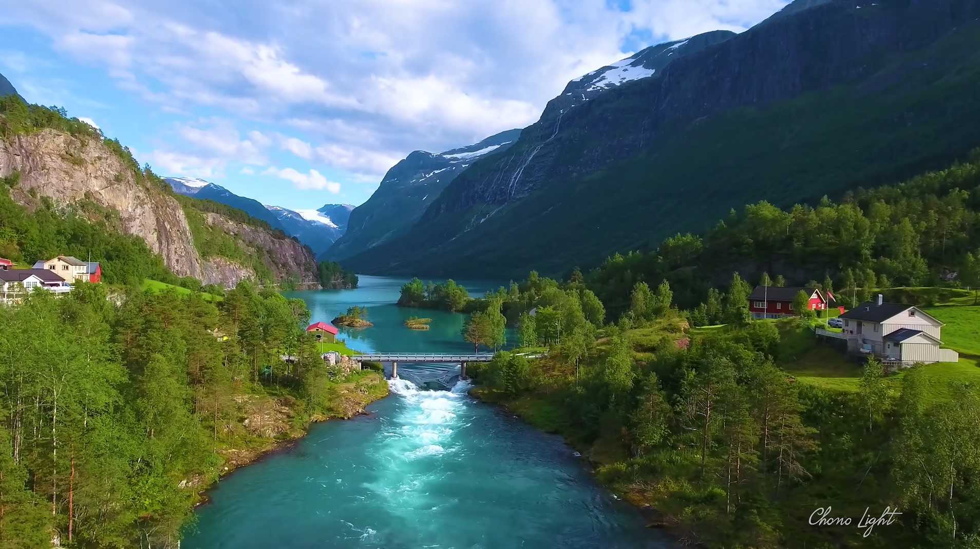 Norway AMAZING Beautiful Nature with Relaxing Music and sound
